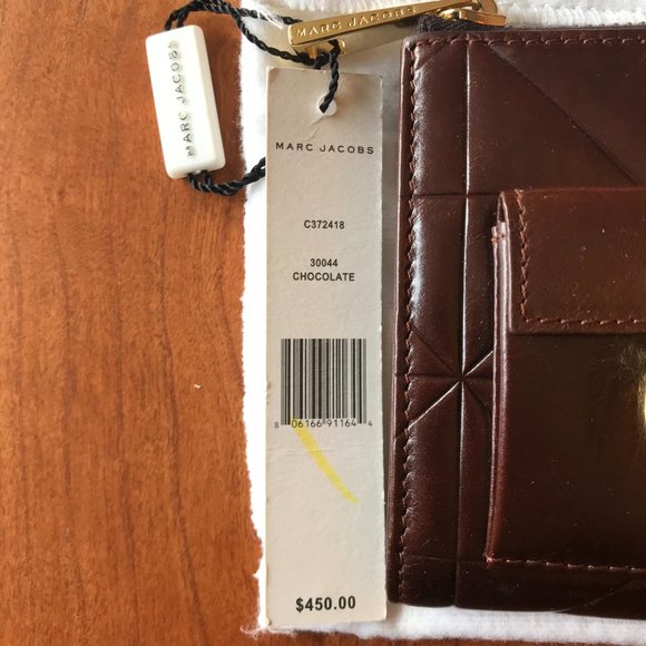 Marc Jacobs | Chocolate Patchwork Zip Clutch - Picture 4 of 9